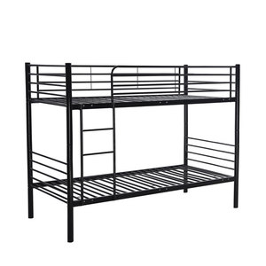 Modern Durable <b>Single</b> Adjustable Bunk <b>Bed</b> High Quality Steel Eco-Friendly Powder Coated Home Furniture Bedroom Apartment School - Product Image 1