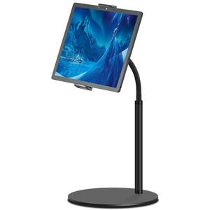 <span class=keywords><strong>IPad</strong></span> <span class=keywords><strong>Air</strong></span> Mini Pro 10.2 /12.9 용 스탠드 폰 태블릿 홀더, 킨들, 넥서스, 탭, 갤럭시, 전자 책 리더-블랙 - Product Image 5