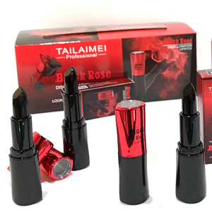 L077 <span class=keywords><strong>TLM</strong></span> Rouge à lèvres magique mat de qualité supérieure, couleur changeante, marque privée, rouge à lèvres cosmétique noir rose, personnalisable - Product Image 6