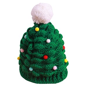 Nouveauté 2025 – Bonnets tricotés de Noël pour le festival d'hiver, avec pompon et motif décoratif Père Noël, parfaits pour les fêtes - Product Image 5