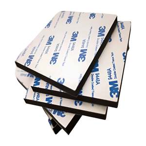 Suministro Directo del Fabricante, Cinta Adhesiva de Espuma EVA Negra y Blanca de 3 mm*, Corte a Troquel de Doble Cara, 1-10 mm, Impermeable, Resistente y Duradera - Product Image 1