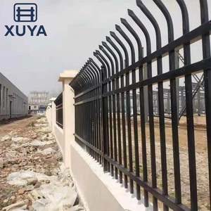 Black Square Mesh Metallzaun platte für die Sicherheit im Wohnbereich Einfach zu installieren der Zaun aus verzinktem Stahl - Product Image 2