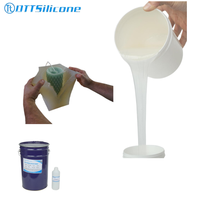 Caoutchouc de silicone liquide pour la fabrication de moules à bougies, moules RTV-2 en caoutchouc de silicone