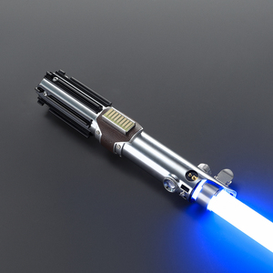 Sable de luz FX Dueling personalizado empuñadura de Metal <span class=keywords><strong>película</strong></span> Neopixel hoja sable LED recargable con cuero para colección de entrenamiento de Cosplay - Product Image 6