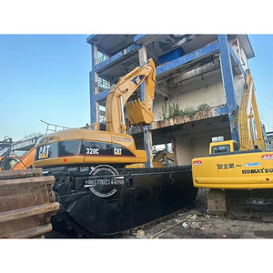 รถขุดสะเทินน้ำสะเทินบก CAT 320C มือสอง พร้อมเครื่องยนต์หลักและปั๊ม  แบบแพลอยน้ำ รุ่น 320c - Product Image 1