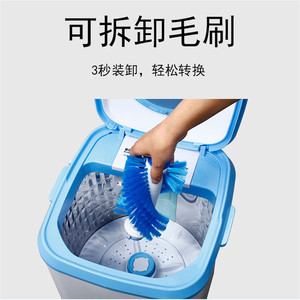 Lavadora Semiautomática <span class=keywords><strong>Mini</strong></span> Portátil de 65-75 cm, Lavadora de Zapatos, Lavadora Doméstica, Gran Venta - Product Image 6