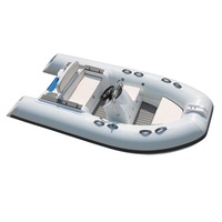 Console centrale CE 3.6m, bateau de pêche, coque en fibre de verre, mini bateau à vitesse tendre 360