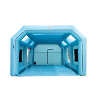 Aero Outdoor Promotion : Cabine de peinture gonflable géante personnalisée pour impression automobile avec logo