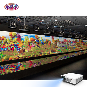 Trẻ em tương tác bóng ném tường trò chơi màn hình lớn trong nhà nhập vai tương tác tường chiếu ba chiều chiếu - Product Image 2