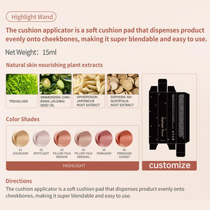 Pennello Trucco Multifunzione Personalizzabile con LOGO per Ombreggiatura Naso, Illuminante Guance e Liquido Modellante - Product Image 6