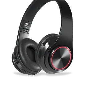 BH3 BT5.0 Earplug Stereo Olahraga, Headset Nirkabel Headphone Lipat dengan Mikrofon