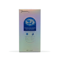 Nouveau produit personnalisé Dentifrice de nettoyage et de blanchiment jour et nuit Dentifrice de fabrication chinoise à base de plantes Dentifrice de jour et de nuit