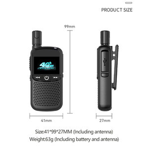 Nhà máy dài phạm vi khoảng cách phát hiện đi 5000km 4 gam LTE PoC Walkie Talkie mini xách tay cầm tay <span class=keywords><strong>2</strong></span> cách phát thanh - Product Image 6