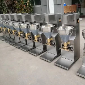 Máquina industrial automática para hacer albóndigas rellenas de carne de pescado pequeño, molde que forma el producto <span class=keywords><strong>Meater</strong></span> para el procesamiento de alimentos - Product Image 5
