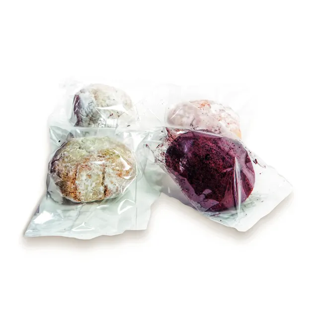 Beliebtes Produkt Italien Backwaren Mandel und Gianduia Geschmack runde Form weiche Plätzchen Süßigkeiten Snacks