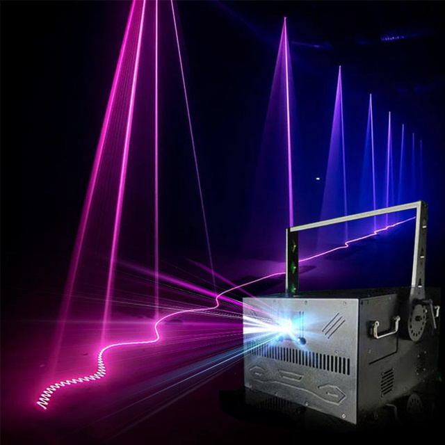 High Power Wedding Stage Laser Light, Outdoor RGB Animation Laser Beam Light, Professional Stage Lighting Equipment