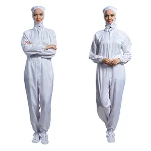 Clean room garment anti static clothes esd jumpsuit esd clothing