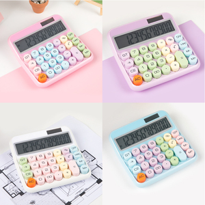 เครื่องคิดเลขตั้งโต๊ะ12หลักเครื่องคิดเลขพลังงานคู่แบตเตอรี่พลังงานแสงอาทิตย์เครื่องคิดเลขอิเล็กทรอนิกส์เดสก์ท็อปออฟฟิศ - Product Image 2