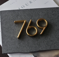 Panneau de porte personnalisé de haute qualité pour hôtel numéro de maison signe numéro de porte pour salle de conférence