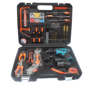 Venta al por mayor de fábrica, taladro eléctrico de litio, Kit de reparación de electricista, juego multifunción de herramientas eléctricas, juego combinado de herramientas eléctricas - Product Image 4
