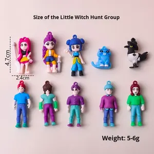 Portachiavi <span class=keywords><strong>Anime</strong></span> <span class=keywords><strong>K</strong></span> per Frozen, Figurine in Plastica, Scatola Sorpresa da Collezione, Calendario dell'Avvento, Regalo per Fan 12+ Anni - Product Image 3