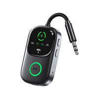 Penerima dan Pemancar Audio BT 5.4 Dual Mode 2-in-1 Khusus, Adaptor Nirkabel untuk Mobil, Rumah, Pesawat, TV