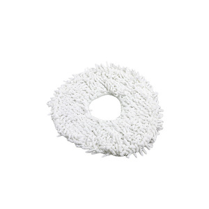 Chiffon de nettoyage en microfibre blanc, Compatible avec Narwal J5 J5X J3 J4 J4 Lite Xiaoyao 001 001Max, diamètre 140mm - Product Image 3