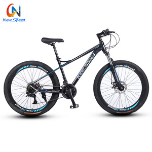 Bicicleta de Montaña Newspeed Original de 26 Pulgadas y 27 Velocidades con Suspensión Completa, Cuadro de Acero y Frenos de Disco para Adultos 28 28 - Product Image 1