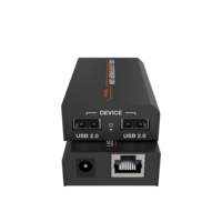 USB2.0-Extender über Cat5/Cat6 Ethernet 50M Sender für PC, Drucker, USB-Stick, USB-Signalverstärker 164ft USB-zu-RJ45-Verlängerungsset