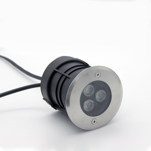 Paysage Ip68 Extérieur En <span class=keywords><strong>Acier</strong></span> Inoxydable DMX512 Contrôle 3w Rgb Reassed Rond dans Le Pont Au Sol Led Lumière Souterraine pour <span class=keywords><strong>Piscine</strong></span> De Jardin - Product Image 3