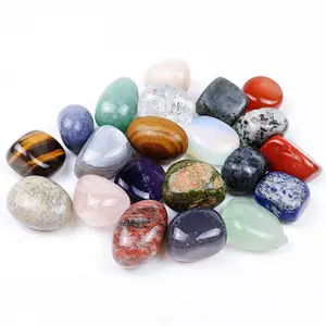 Cristales de piedras preciosas naturales, piedras curativas pulidas, Reiki