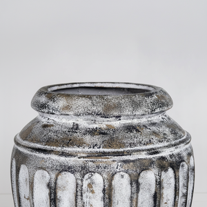 Fuente para plantar árboles que hace arreglos florales de urna rústica de alta calidad 4 manijas jardineras rústicas de calidad para Decoración - Product Image 1