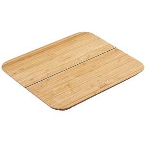 Tabla de cortar de bambú rectangular, color madera natural, para cocina, uso doméstico, viajes, camping, tabla para cortar frutas - Product Image 2