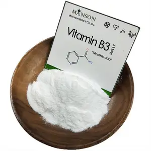 Qualité cosmétique Niacinamide CAS 98-92-0 Vitamine B3 Nicotinamide poudre