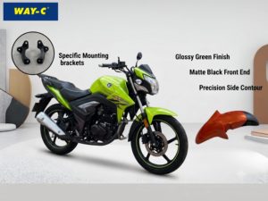 Guardabarros Delantero para Motocicleta WAY-C, Piezas de Repuesto para HAOJUE KA125/KA150 53111H2C000HA96 - Product Image 5
