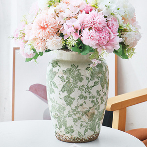 Vases chinois <span class=keywords><strong>pour</strong></span> bonsaï Décoration Moderne Ronde Couleur Céramique Plante Planteur Pot De Fleur <span class=keywords><strong>Vase</strong></span> En Céramique - Product Image 5