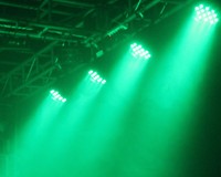 Lumières de scène LED Par can wall washer 54x3w RGBW dico party nightclub dj lighting
