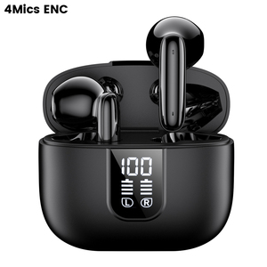 Écouteurs TWS avec <span class=keywords><strong>4</strong></span> microphones ENC, étanches, à réduction de bruit, pour le gaming - Product Image 1