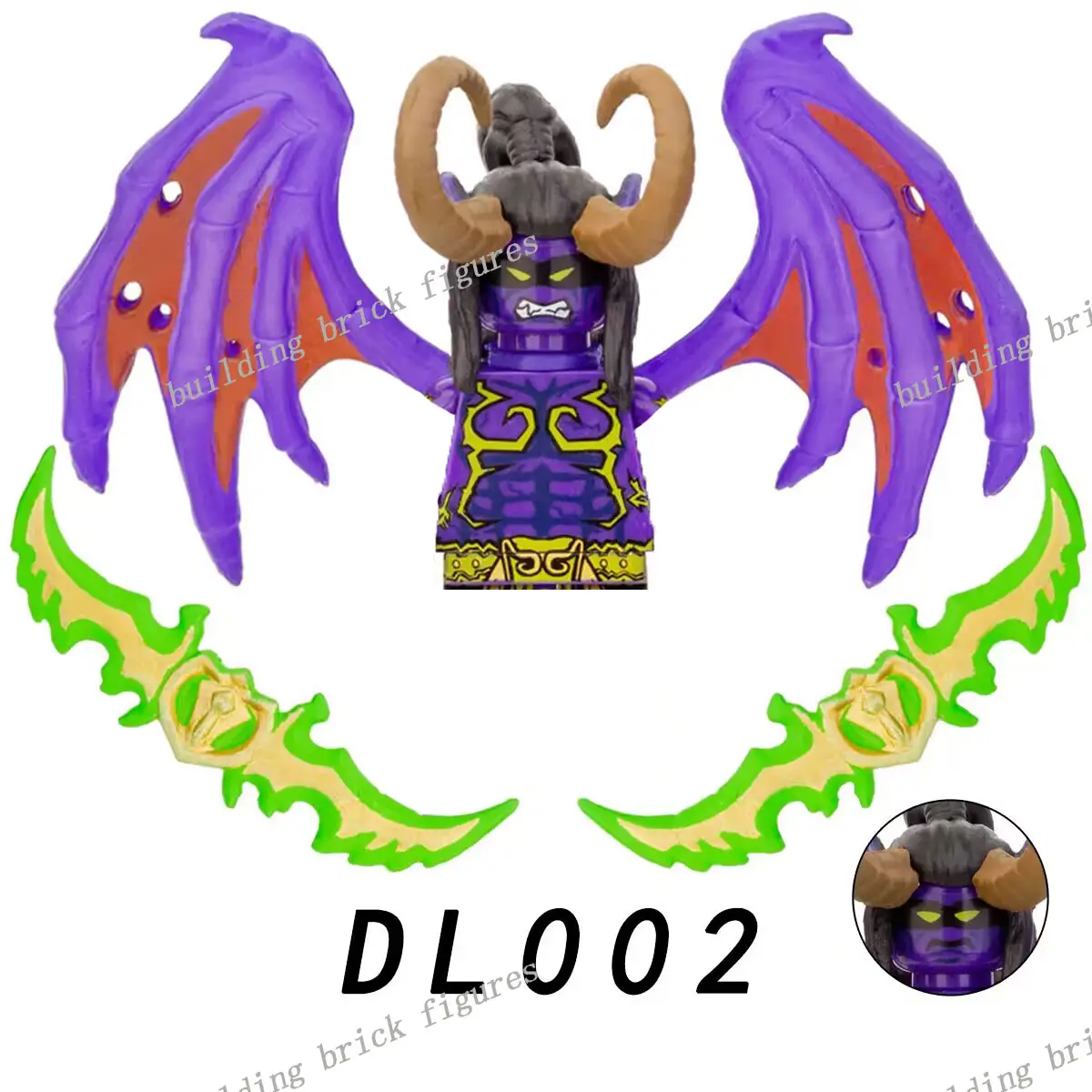Dl002 Warcraft खेल की दुनिया के Dl002 अंधेरे एल्विस मिनी बिल्डिंग ब्लॉक ईंट शैक्षिक बच्चे खिलौने