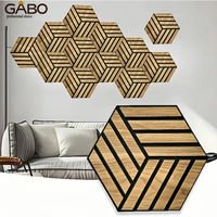 Panneaux acoustiques en placage de bois naturel, design en lattes de bois, Akupanels, panneaux acoustiques en bois, insonorisation