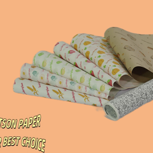 แผ่นห่อเบอร์เกอร์แซนวิชแบบรังผึ้งหุ้มฟอยล์เก็บความร้อน - Product Image 3