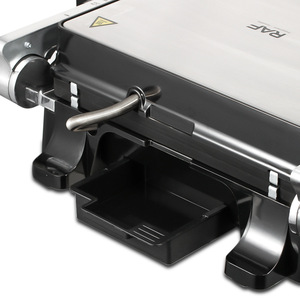 Máquina de Desayuno 2 en 1 Premium con Estándar Europeo, Parrilla Desmontable para Filetes, Máquina para Hacer Sándwiches, Máquina para Hacer Waffles con Pantalla Inteligente - Product Image 5