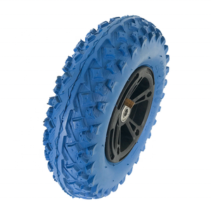 Roues pneumatiques tout-terrain de 8 pouces, couleur bleue, planche à roulettes électrique, poussette, Scooter, pneu gonflable en caoutchouc - Product Image 5