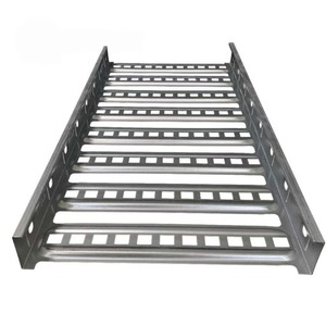 Customizable Outdoor Zinc-Aluminum-Magnesium Fireproof <b>Cable</b> Tray 600mm Width HDG Industrial Perforated <b>Cable</b> Tray - Product Image 6