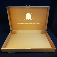 Logo personnalisé SP3074, type et taille de carton pour cartons à pizza ondulés rectangulaires de 18 pouces