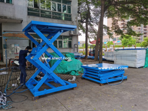 منصة رفع كهربائية ثابتة بسعة 2000 كجم، طاولة رفع هيدروليكية مقصية - Product Image 6