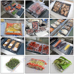 Tự động Ice Lolly Cone Cream Bar Popsicle Bun pita Loaf Croissant thái lát bánh mì nướng bánh mì đa chức năng ngang máy đóng gói - Product Image 6