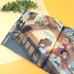 Libros ilustrados para niños de alta calidad ilustraciones de tapa dura impresas personalizadas con cubierta de cartón - Product Image 5