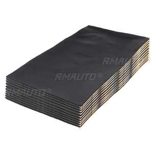 Alfombrilla amortiguadora de aislamiento acústico <span class=keywords><strong>para</strong></span> coche de 30x50cm, 3mm/6mm/8mm/10mm, capó de motor, pegatina de espuma de algodón a prueba de sonido - Product Image 1