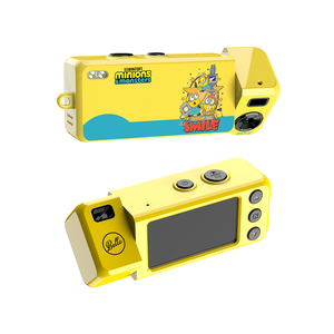 YMX Minions Mini Fotocamera Portatile Portachiavi per Giovani <span class=keywords><strong>Adulti</strong></span> con Angolo di Visione di 180° °   Obiettivo Girevole per Selfie e Registrazione Video HD - Product Image 3